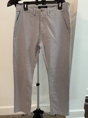 Men's Liverpool Chino Twill trouser in Grey.  31x30 NEW w/o tags